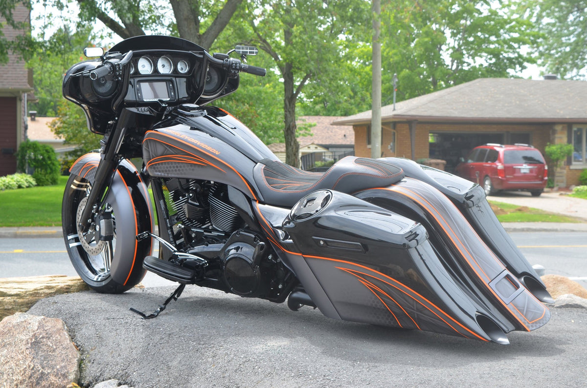 Octane Harley Pan America Black Double Cut Wheels