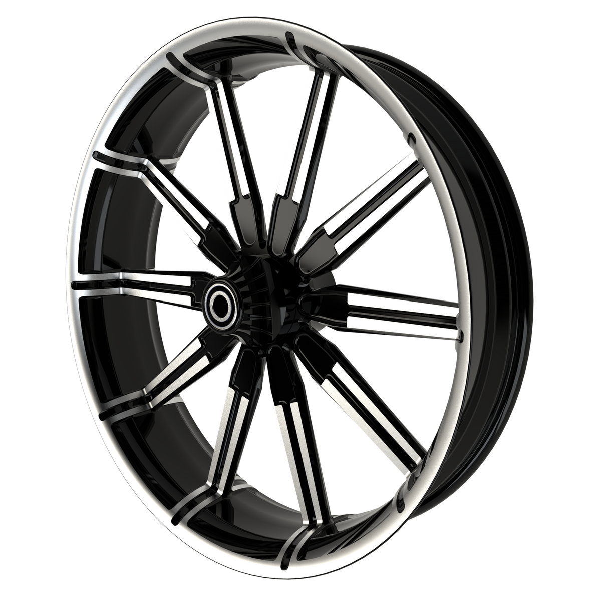 OG.12 Harley Touring Black Double Cut Wheels