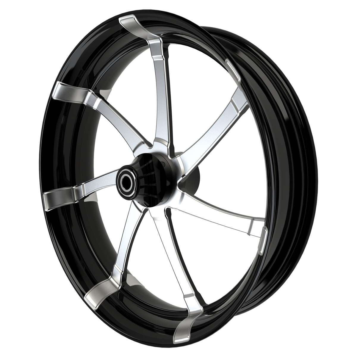 OG.18 Harley Softail | Dyna | Sportster Black Double Cut Wheels