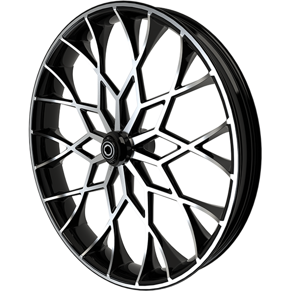 OG.05 3D Harley Black Double Cut Wheels