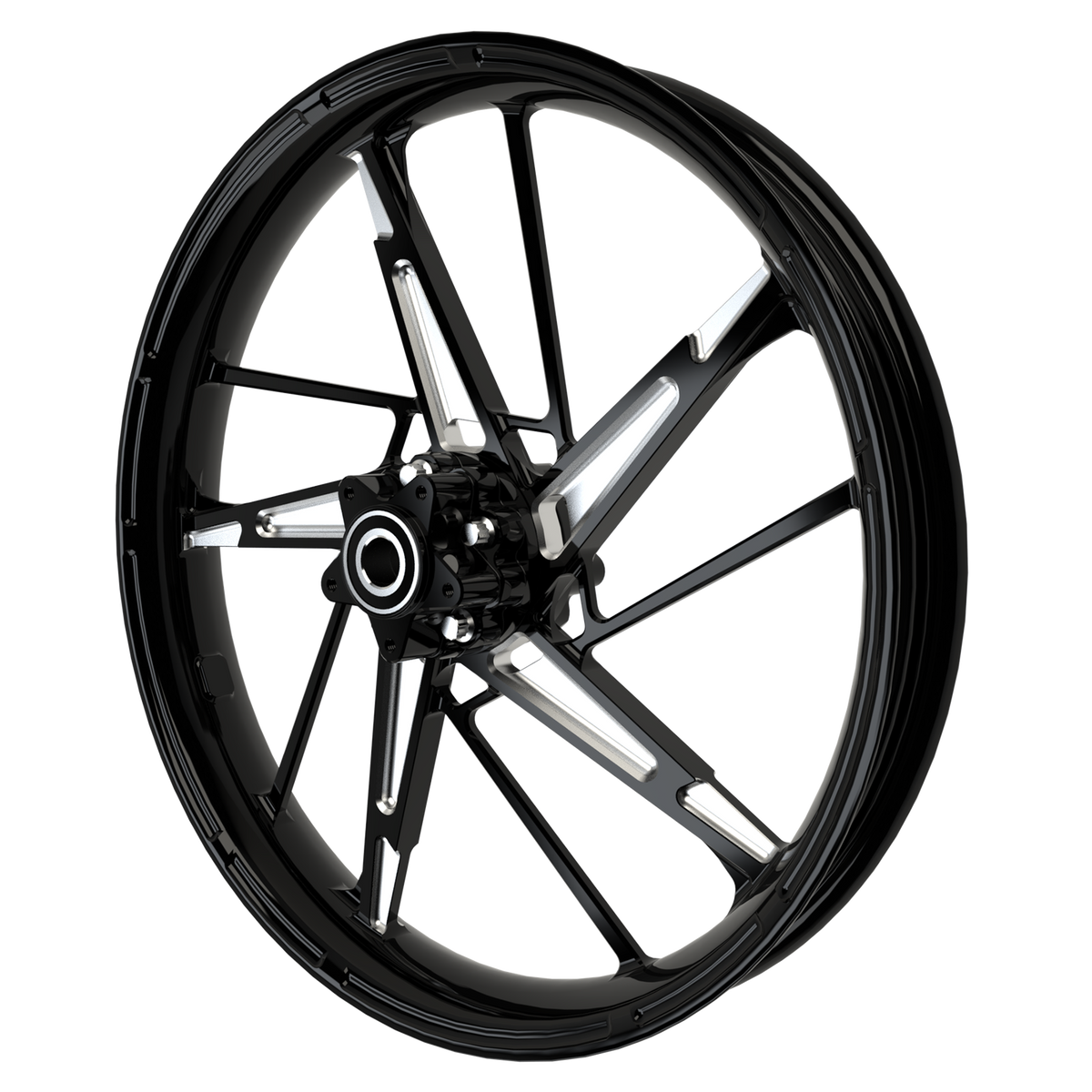 PS.08 Harley Pan America Black Double Cut Wheels
