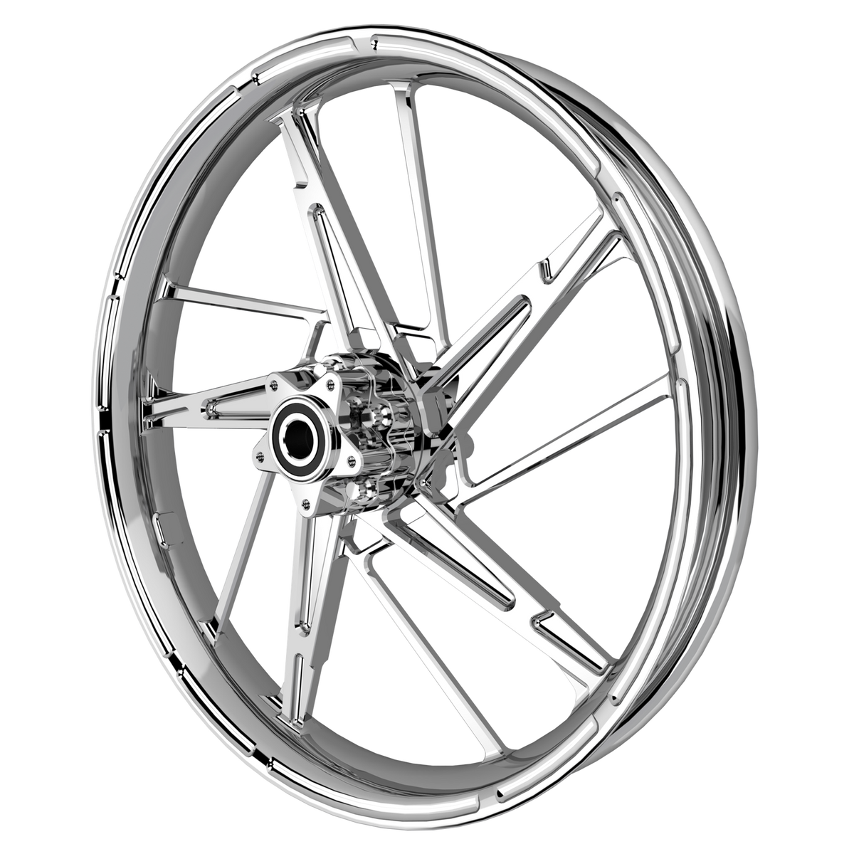 PS.08 Harley Softail | Dyna | Sportster Chrome Wheels
