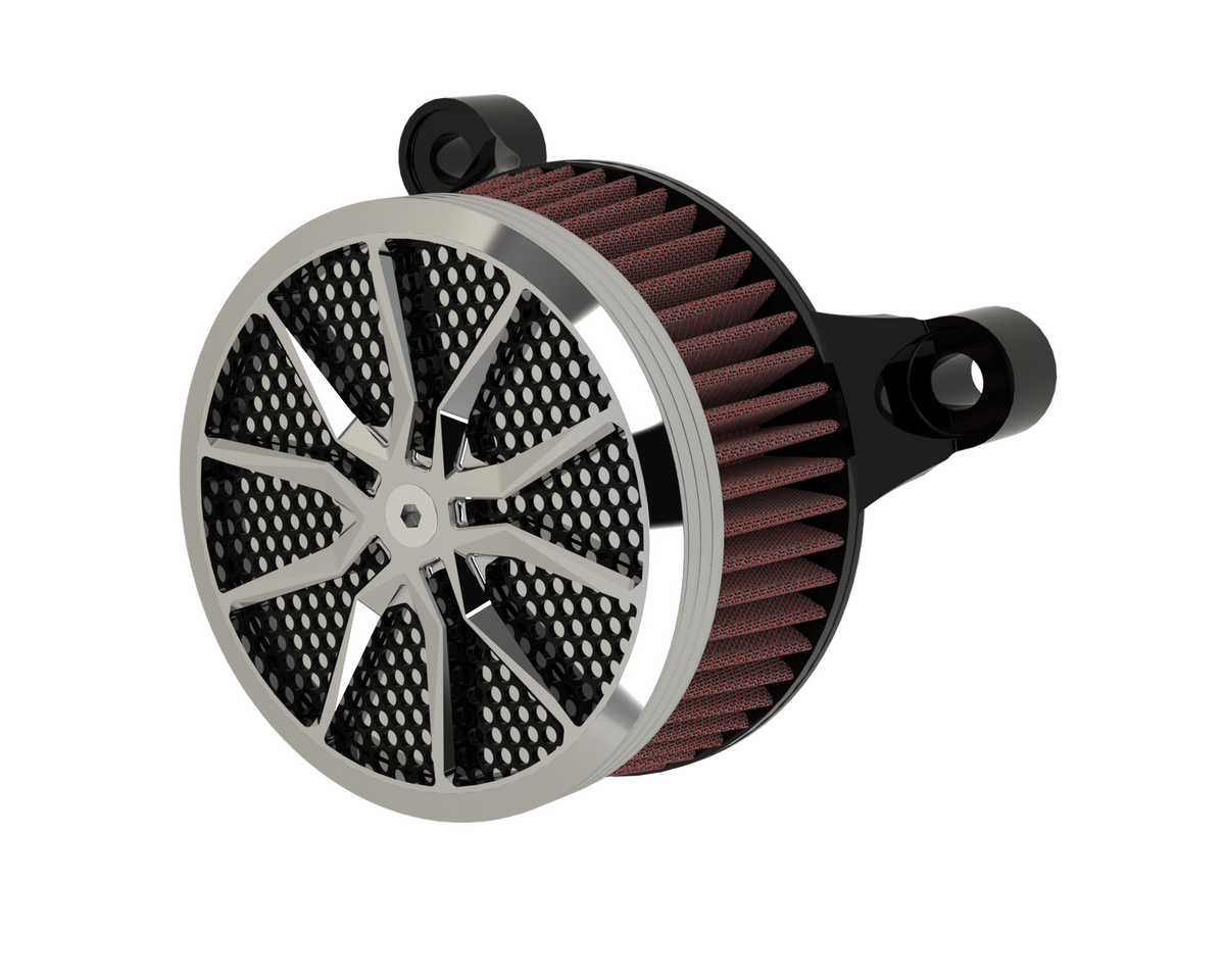 Rage Air Filter in chrome
