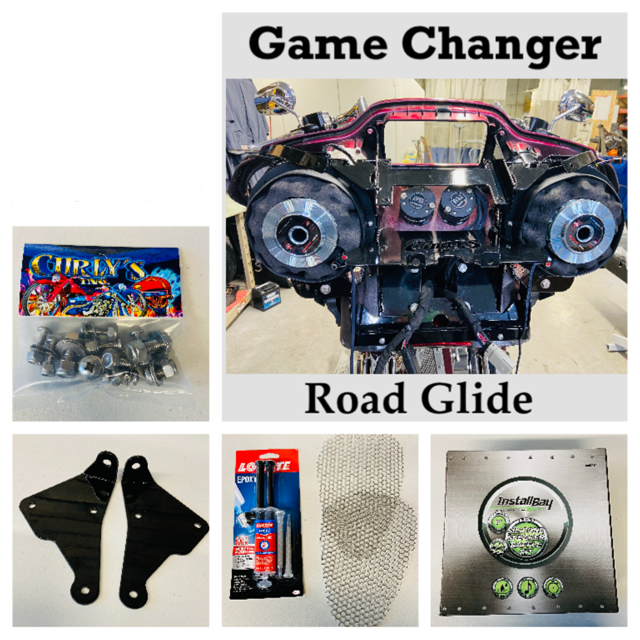 Curly's Inc Game Changer – ROAD GLIDE Audio Kit