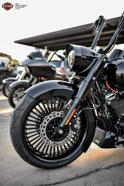 Big Fatty Indian Black Wheels
