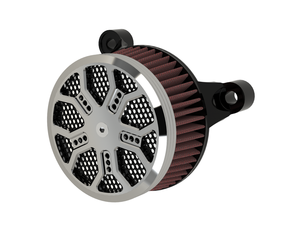 Revolution Air Cleaner in Polished