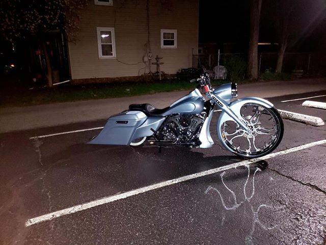 Ring of Fire Harley Touring Chrome Wheels