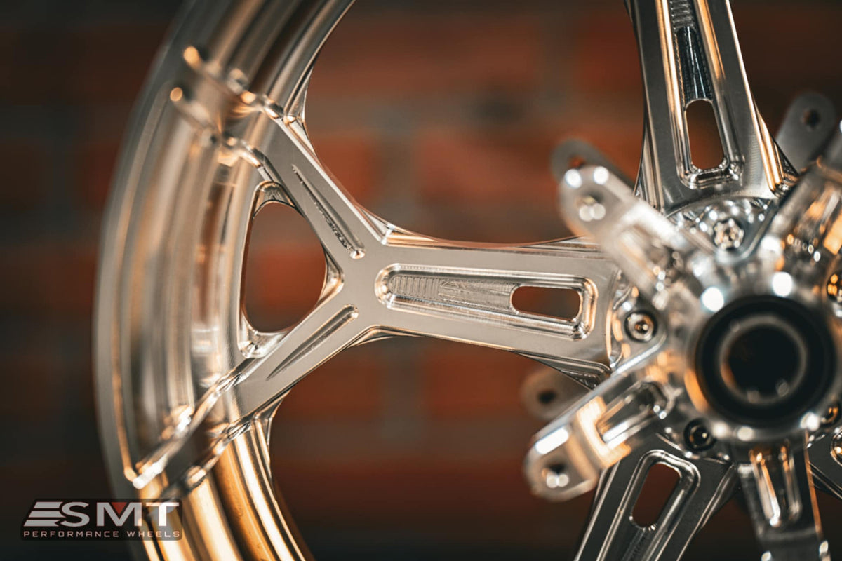 18X5.5" MACHINE FINISH SHREDDER 5 (2014-2023 HD Touring)