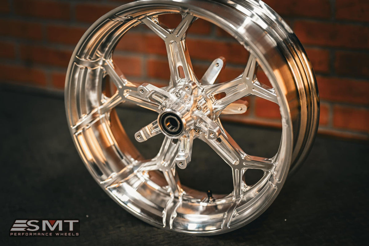 18X5.5" MACHINE FINISH SHREDDER 5 (2014-2023 HD Touring)