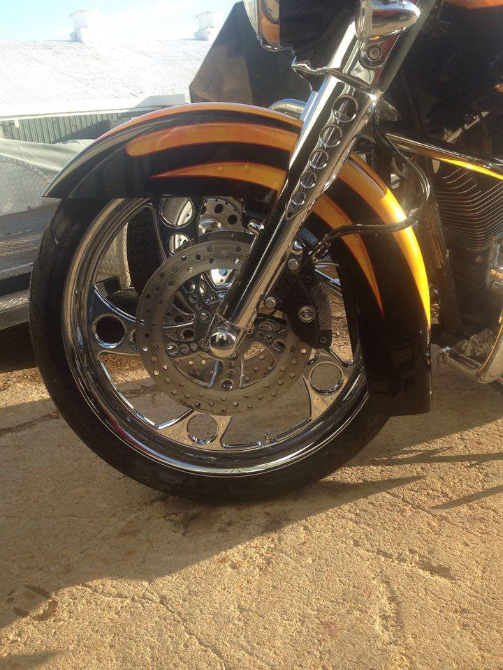 Silencer Harley Softail | Dyna | Sportster Chrome Wheels