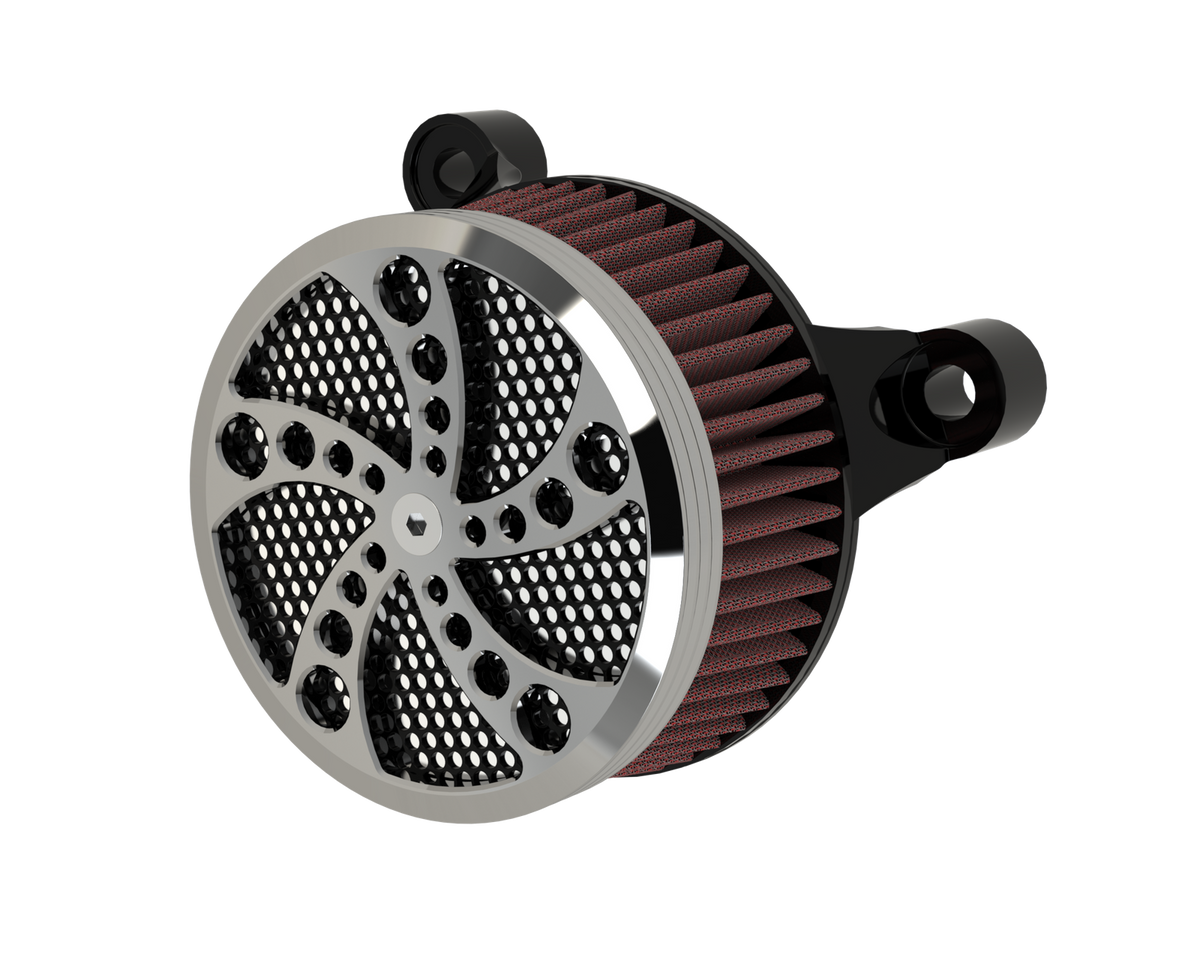 Silencer Air Cleaner in Polished