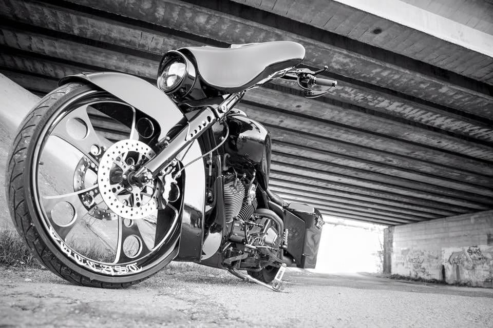 Simply Sinister Harley Touring Chrome Wheels