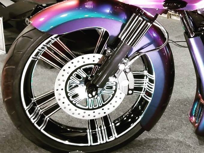 Sinful Harley Pan America Black Double Cut Wheels