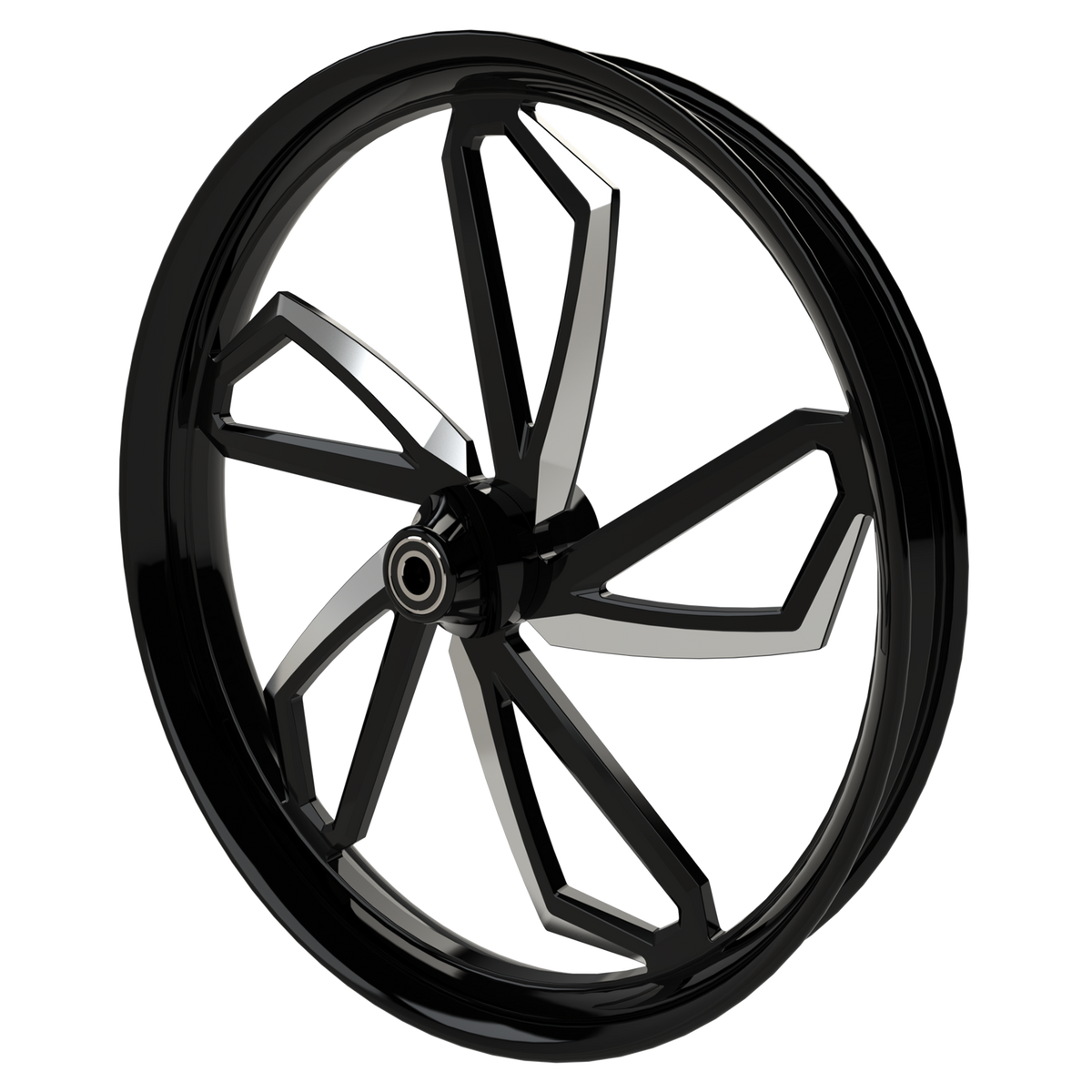 Speed Harley Pan America Black Double Cut Wheels