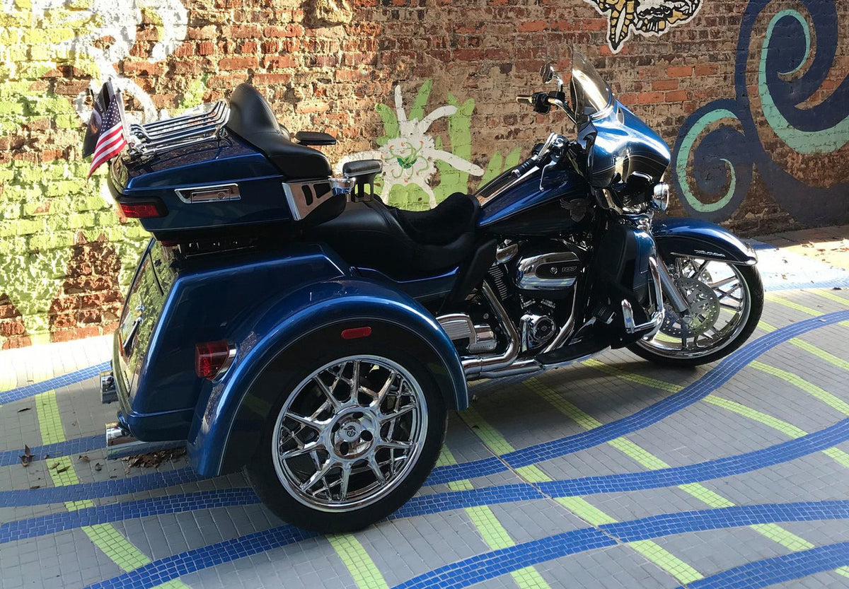 Stiletto Harley Softail | Dyna | Sportster Chrome Wheels
