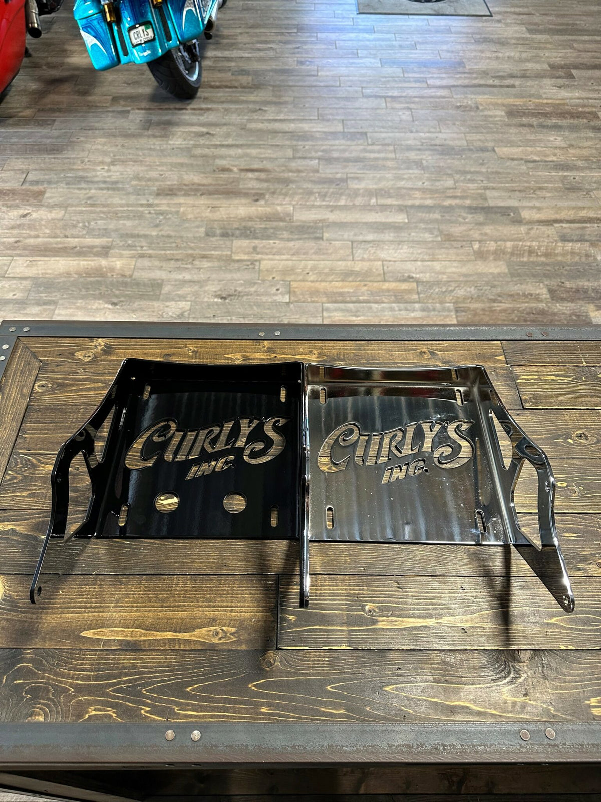 Curly's Inc Tour Pack Bracket – Direct Bolt On