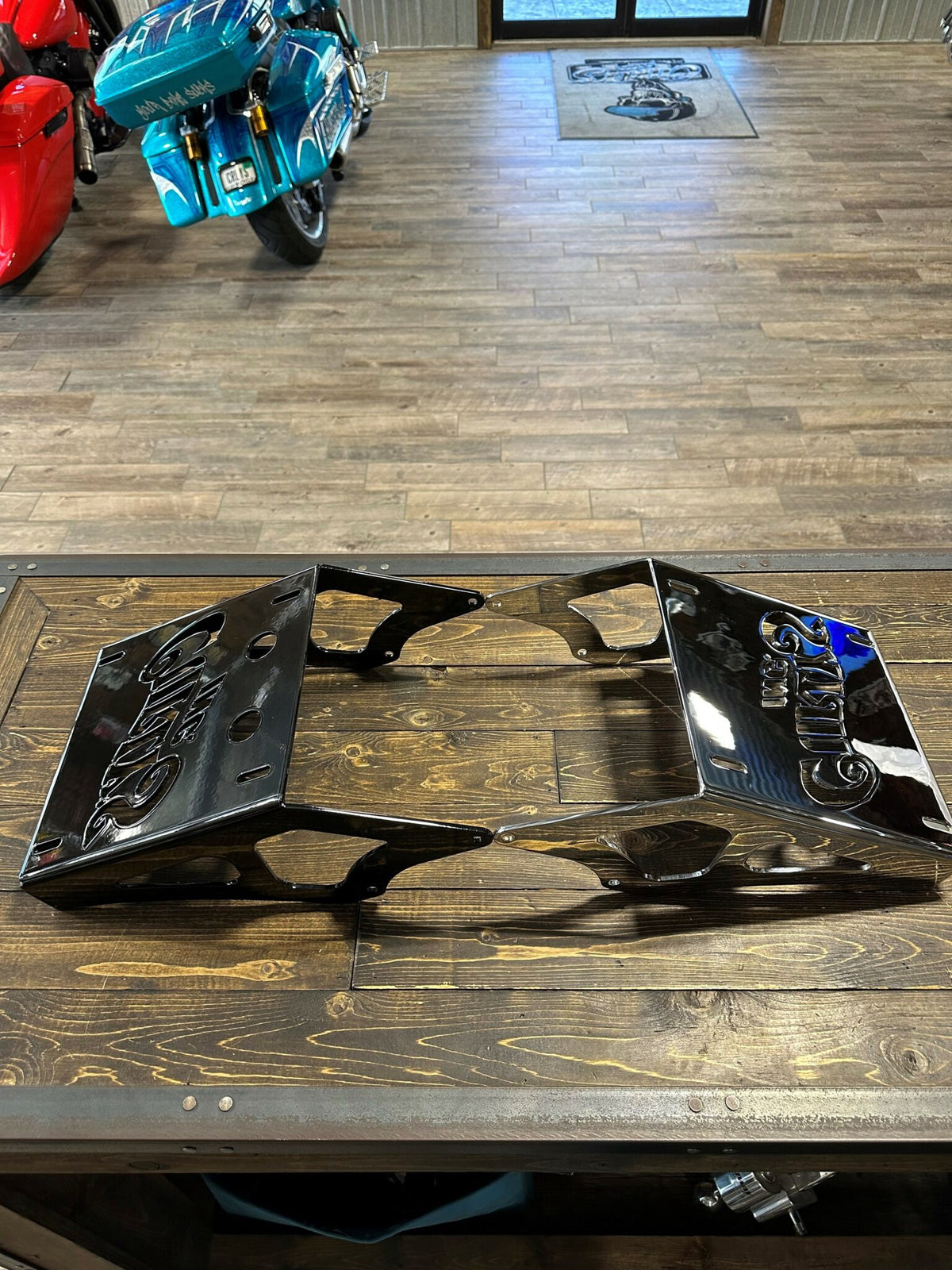 Curly's Inc Tour Pack Bracket – Direct Bolt On
