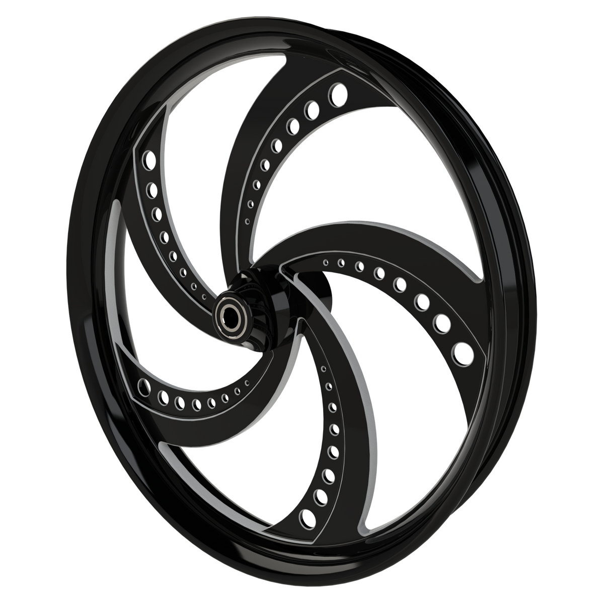 Super Sonic Metric Black Double Cut Wheels