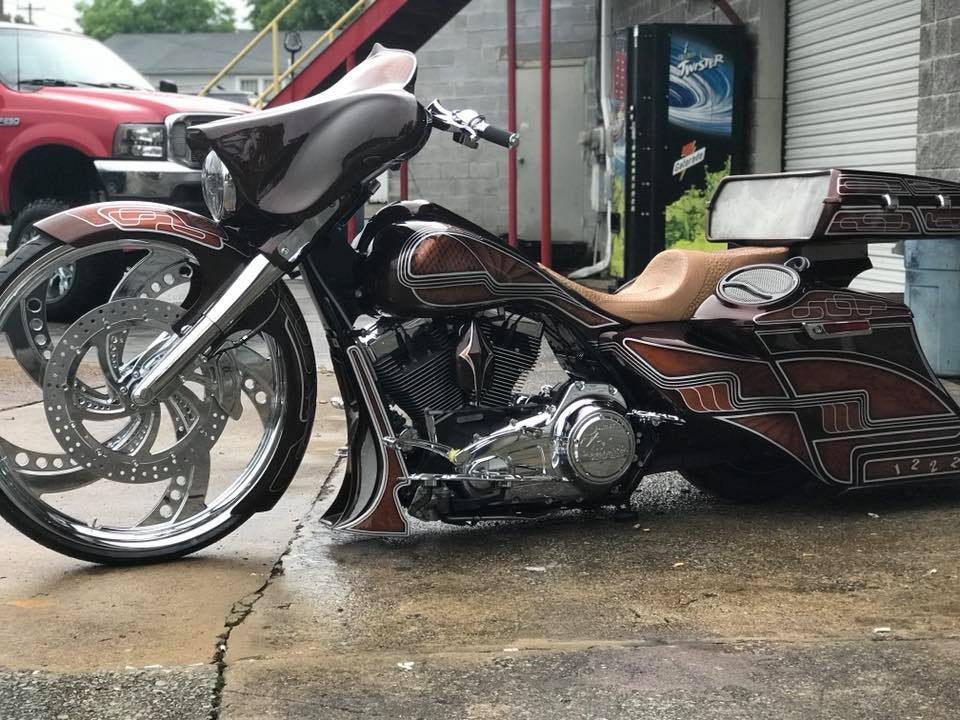 Super Sonic Harley Touring Chrome Wheels