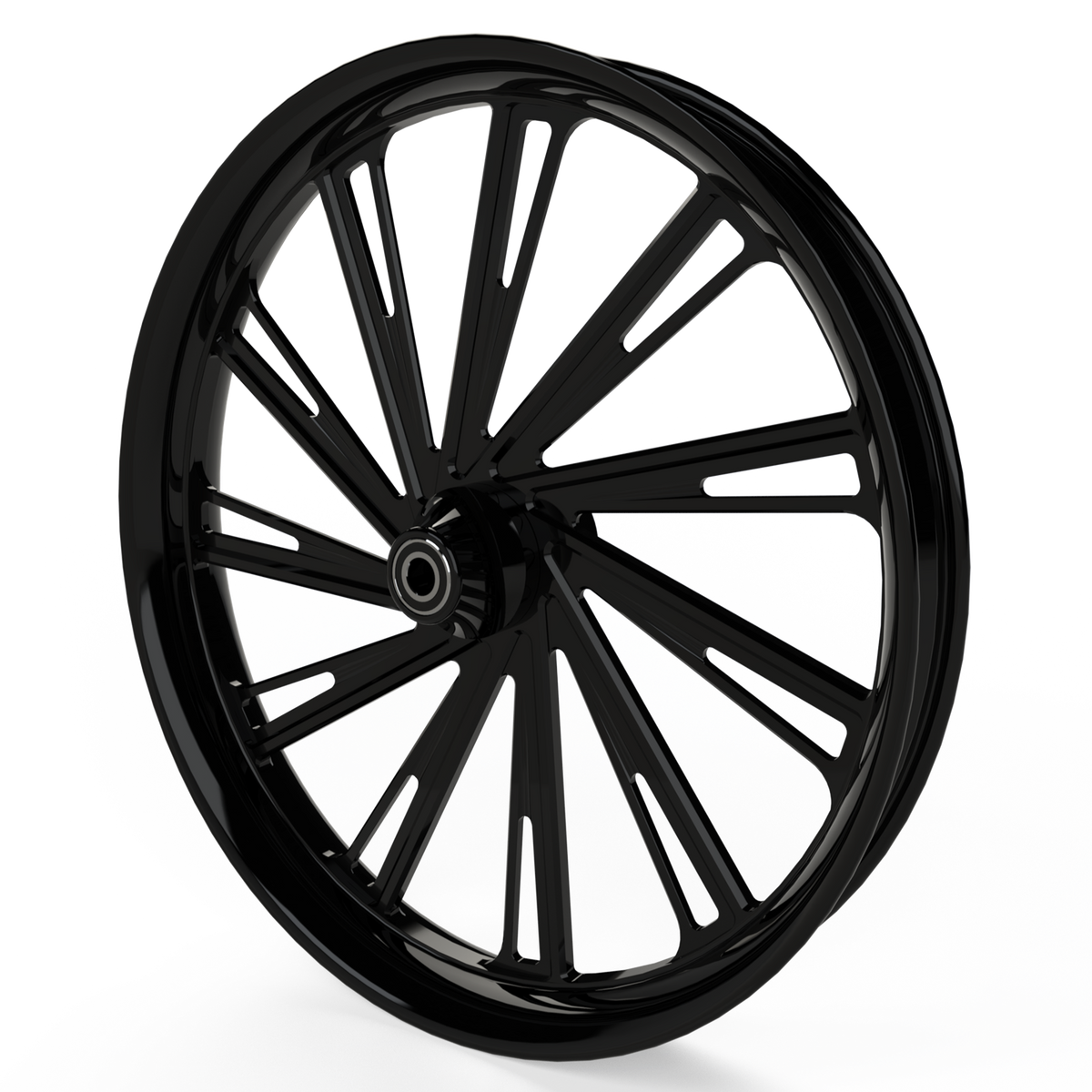 Switch Blade Harley Softail | Dyna | Sportster Black Wheels