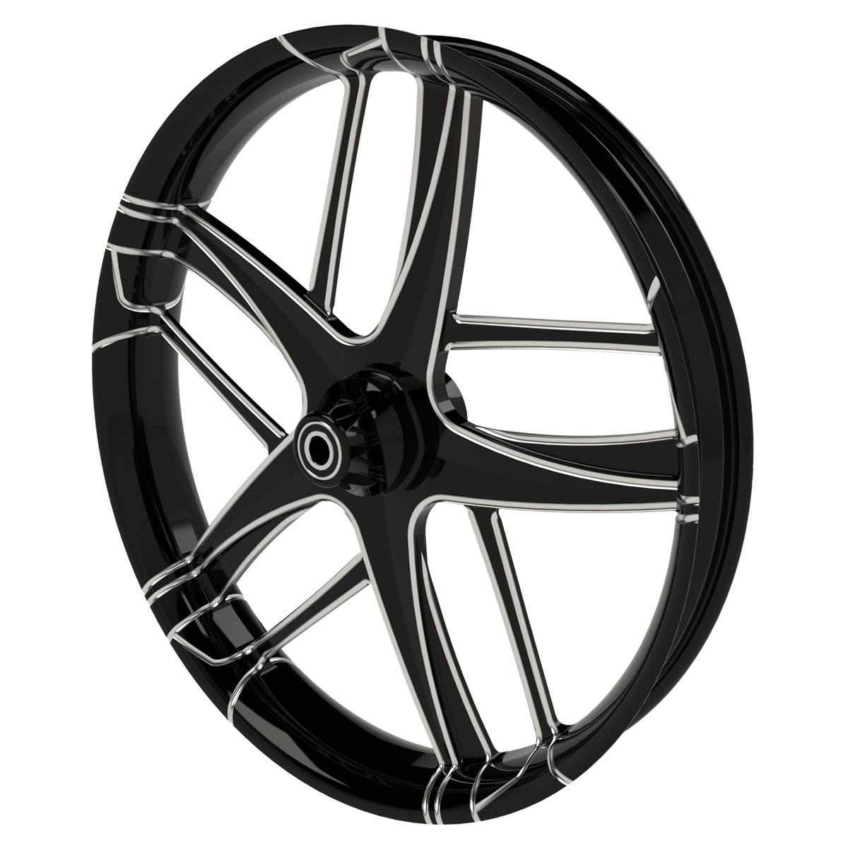 Tesler Harley Pan America Black Double Cut Wheels