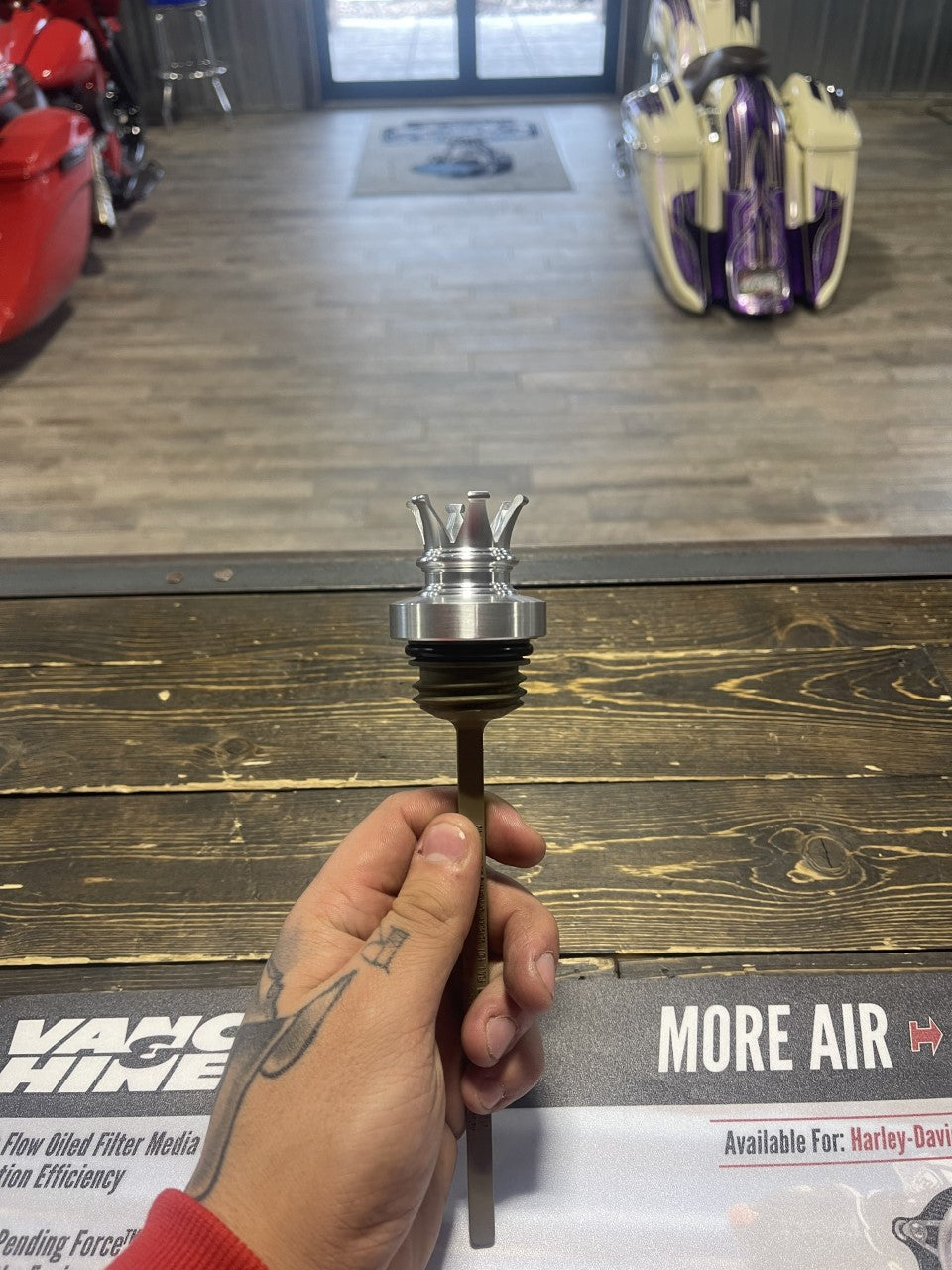 Curly's Inc Crown Oil Dipstick Caps