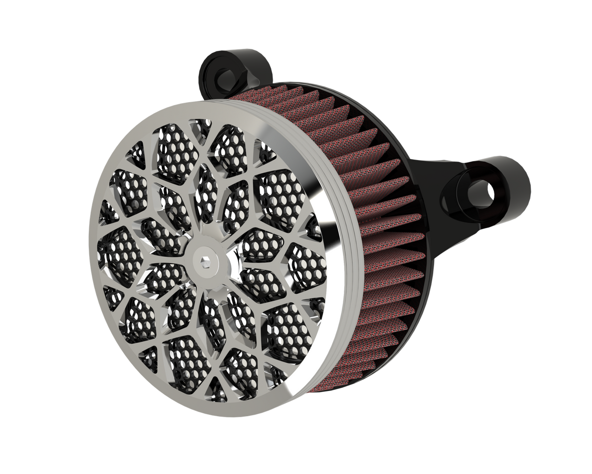 Torque Air Cleaner in chrome