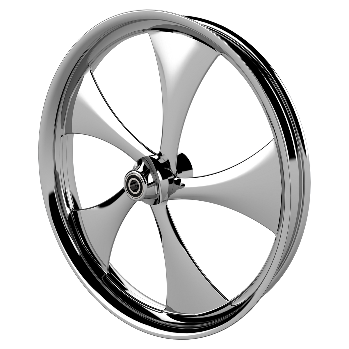 Twisted Steel Metric Chrome Wheels
