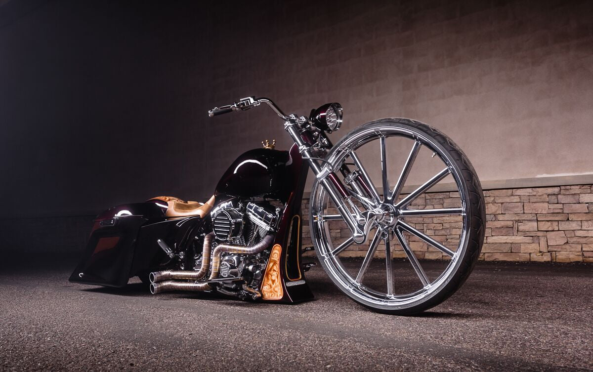 Centerfold Indian Chrome Wheels