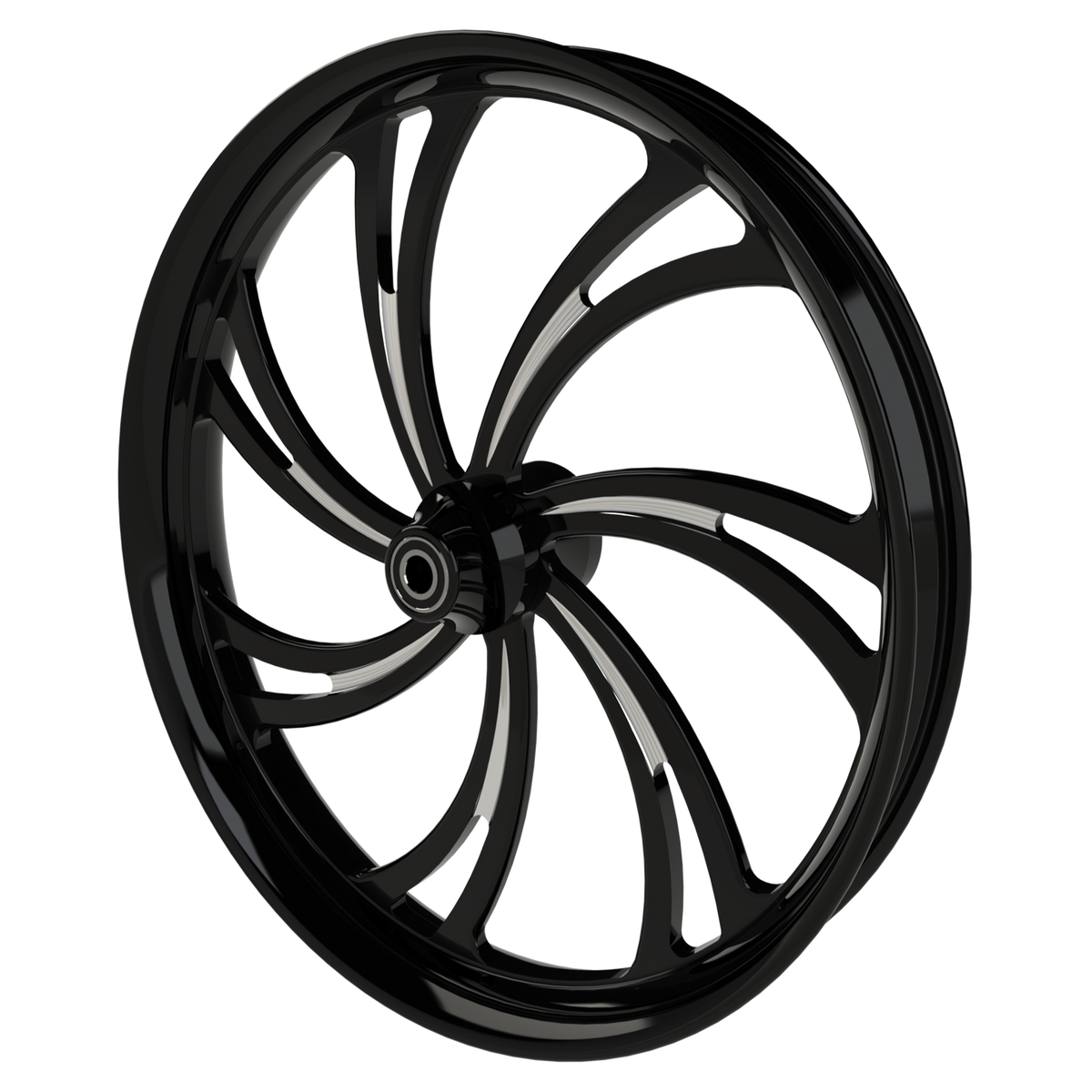V Arm Bulldog Fat Tire Black Double Cut Wheels