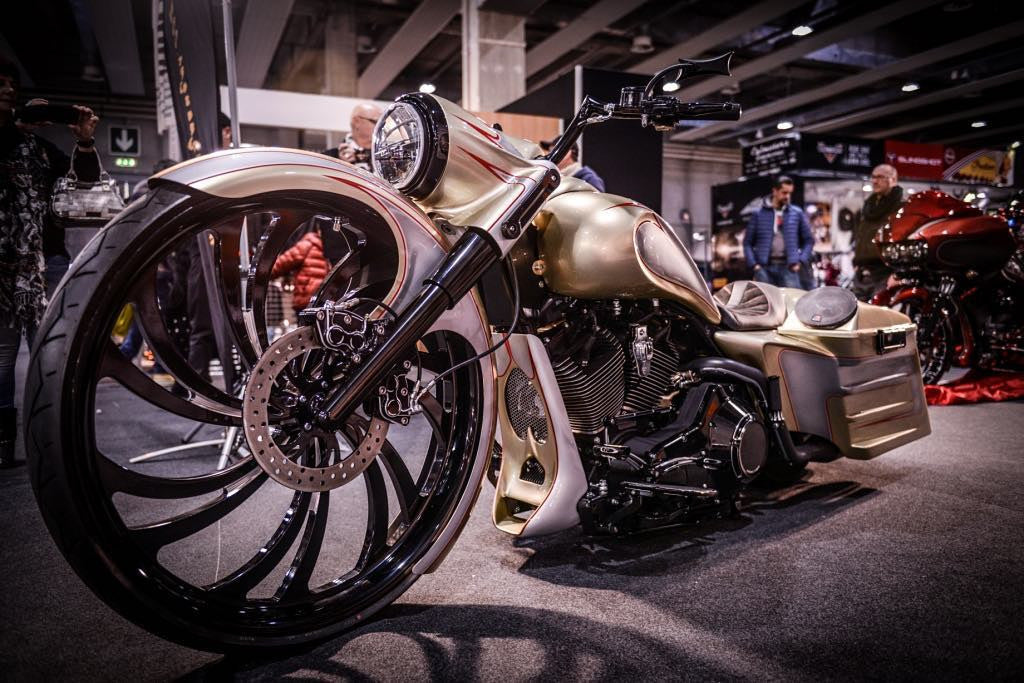 V Arm Harley Pan America Black Double Cut Wheels