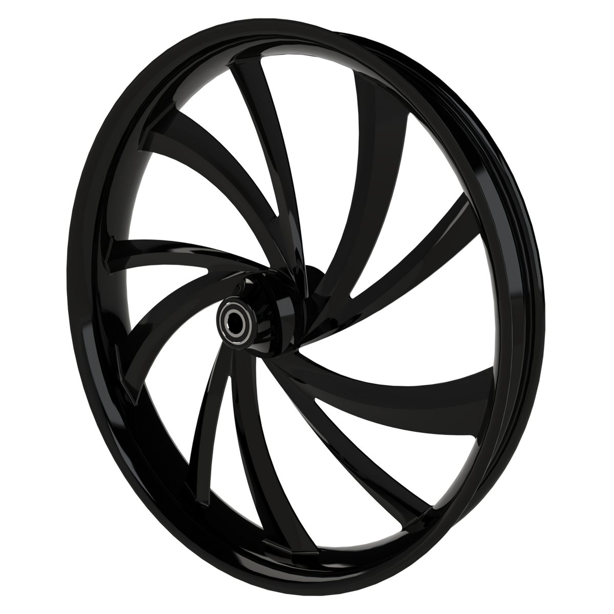 Villas Harley Touring Black Wheels