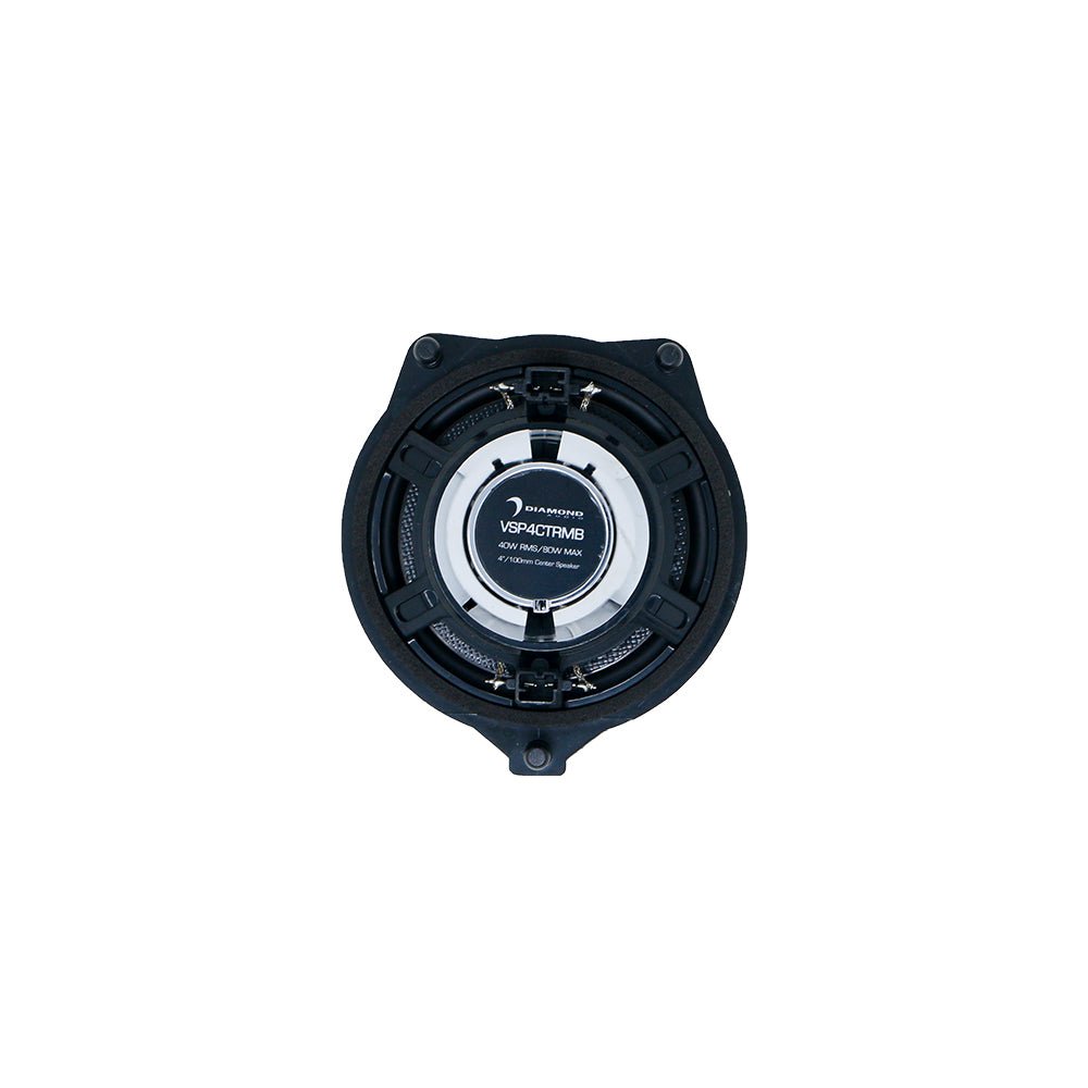 Diamond Audio 4" Mercedes Benz® Midrange Center Dash Speaker (Plug & Play) - VSP4CTRMB
