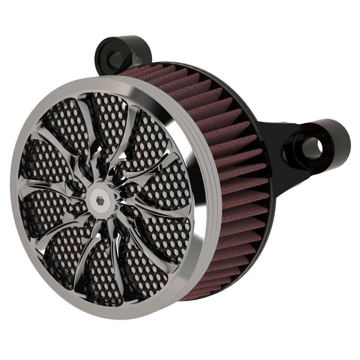 Warlord Air Cleaner in chrome