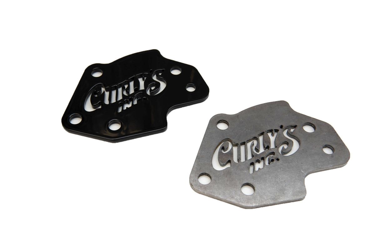 Curly's Inc Kickstand Delete Plate – 2009 and Up Touring