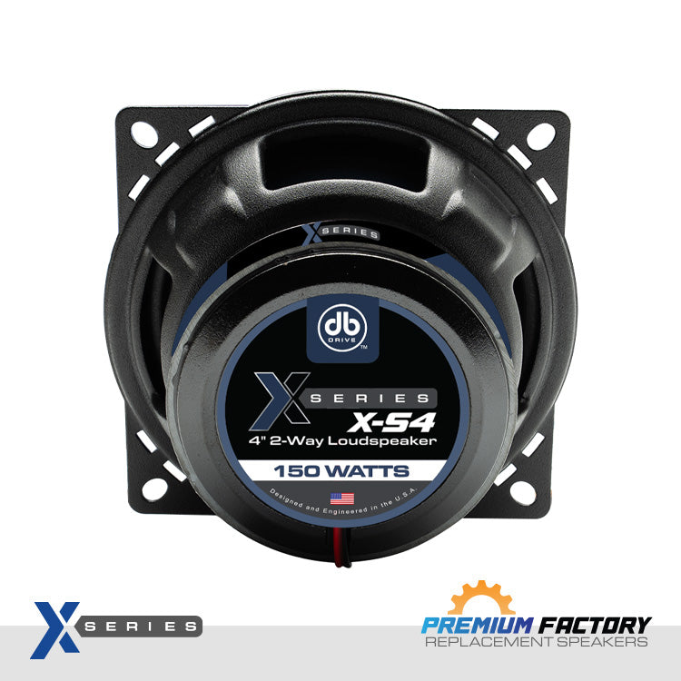 DB Drive X-S4 : 4" 2-way Loudspeaker (1 Pair)