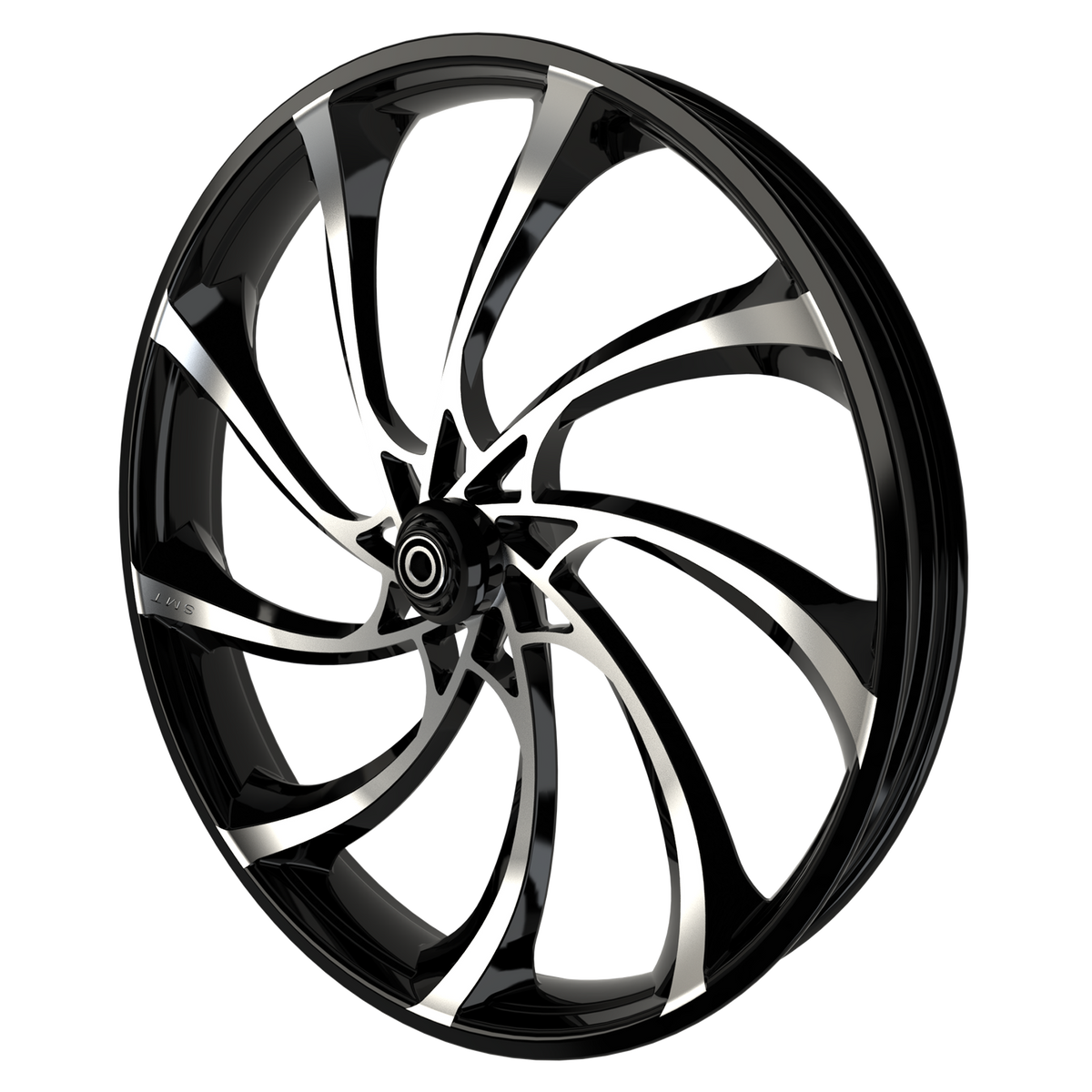 XR9 3D Harley Black Double Cut Wheels