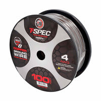 T-Spec V8GT OFC Power Wire | 4 AWG | 100 ft. | Blue - V8GT4B-100