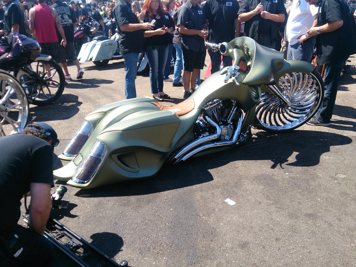 Hurricane Harley Pan America Chrome Wheels