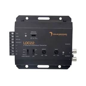 Diamond Audio 2-Channel LOC Series Line-Output Converter (2 In/2 Out) - LOC22