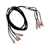 Diamond Audio 10Ft Four Channel RCA Cable - HX410