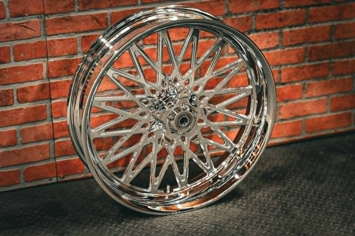 23x5.5" CHROME GASSER  (2014-2023 HD TOURING)