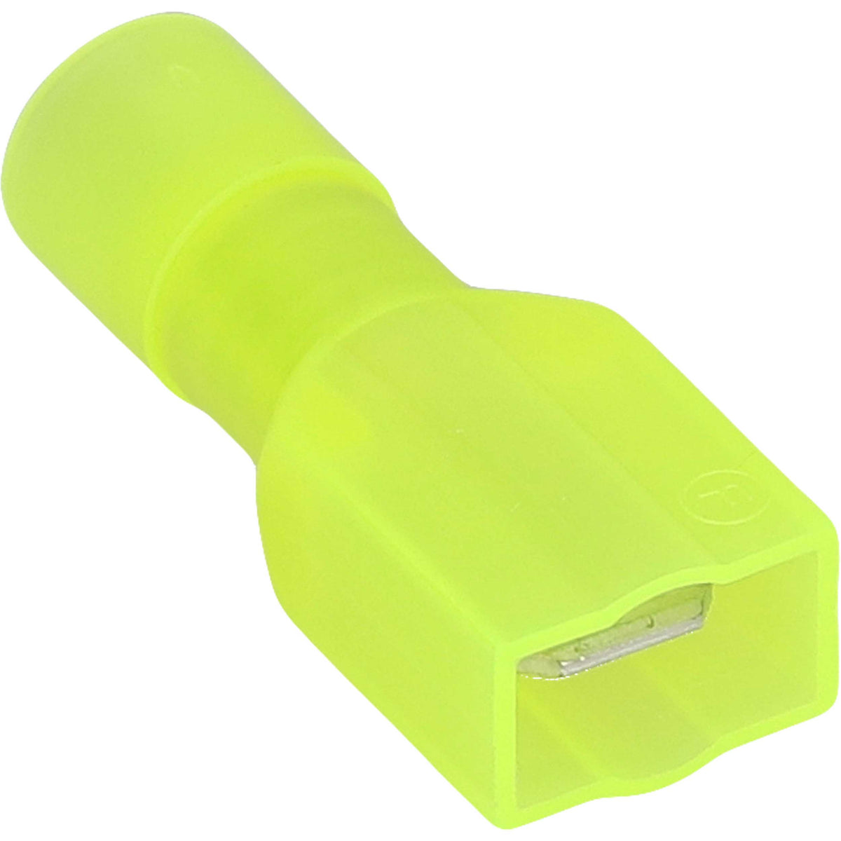 Install Bay Yellow Nylon Male Quick Disconnect 12-10 Gauge .250 - YNMD250F