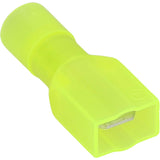 Install Bay Yellow Nylon Male Quick Disconnect 12-10 Gauge .250 - YNMD250F