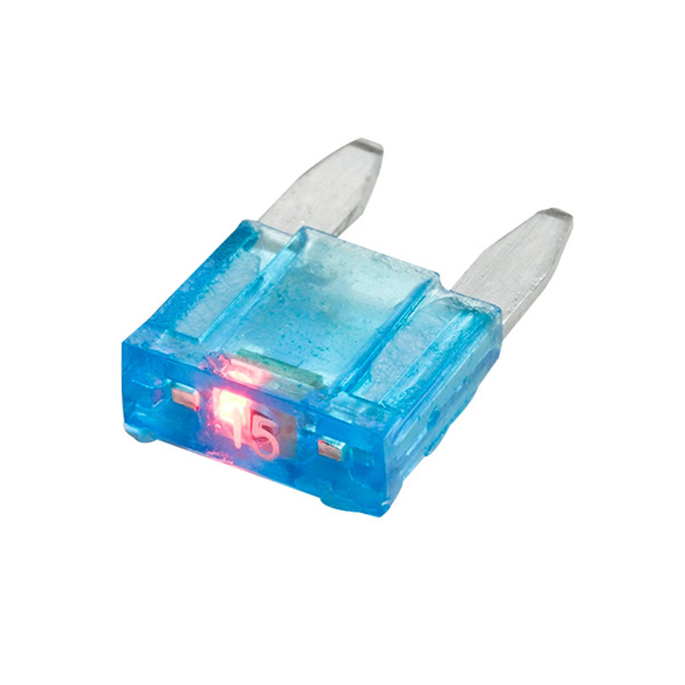 Install Bay Mini Auto Blade Fuse With Indicating LED - 10 Amp - APM-I-10A