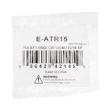 Install Bay 15 Amp 2 Leg Micro ATR Fuse - 5PK - E-ATR15