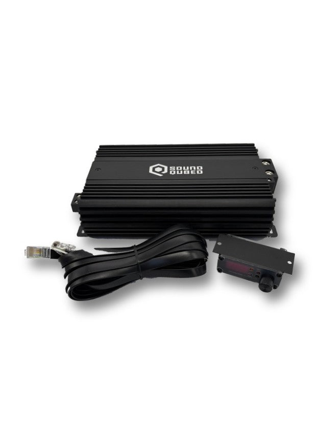 SoundQubed C1-3200 3,200w RMS Mono Amplifier Full Range Hybrid Compact Class D