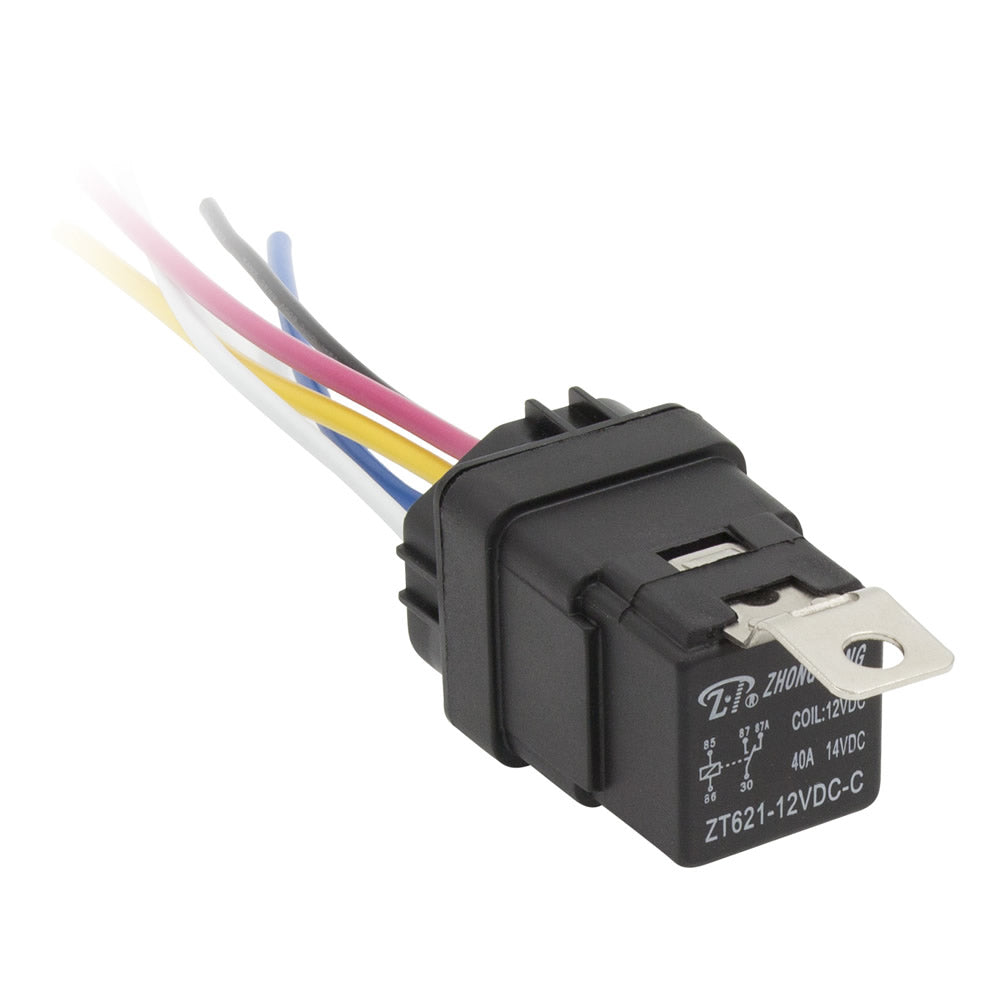 Install Bay 12V Relay/5 Pin Harness - Waterproof - IBW-E123H