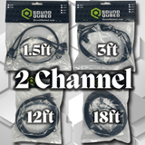 SoundQubed Twisted OFC 2-Channel RCA 1.5-18ft