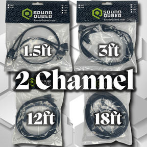 SoundQubed Twisted OFC 2-Channel RCA 1.5-18ft